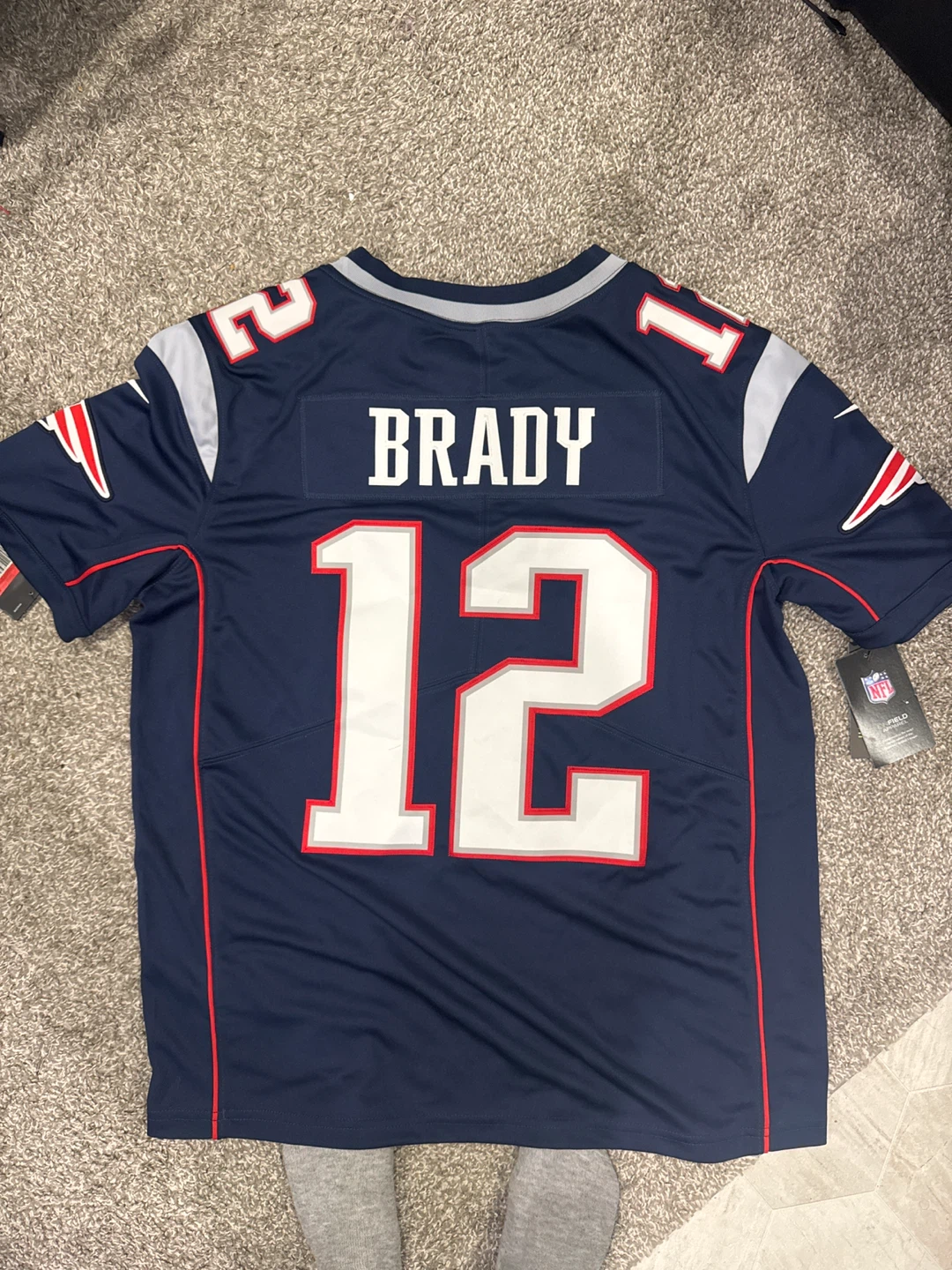 New England Patriots Tom Brady Jersey Size L - photo 2