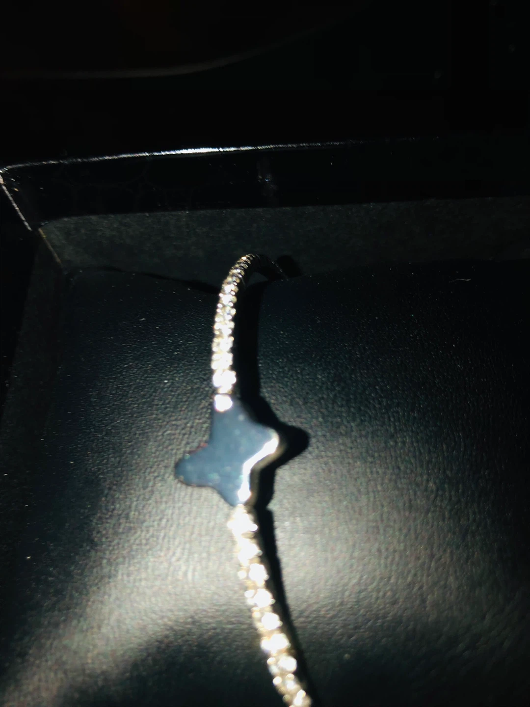 Unisex Silver Cuban Link Chain Bracelet with good luck sign - photo 2