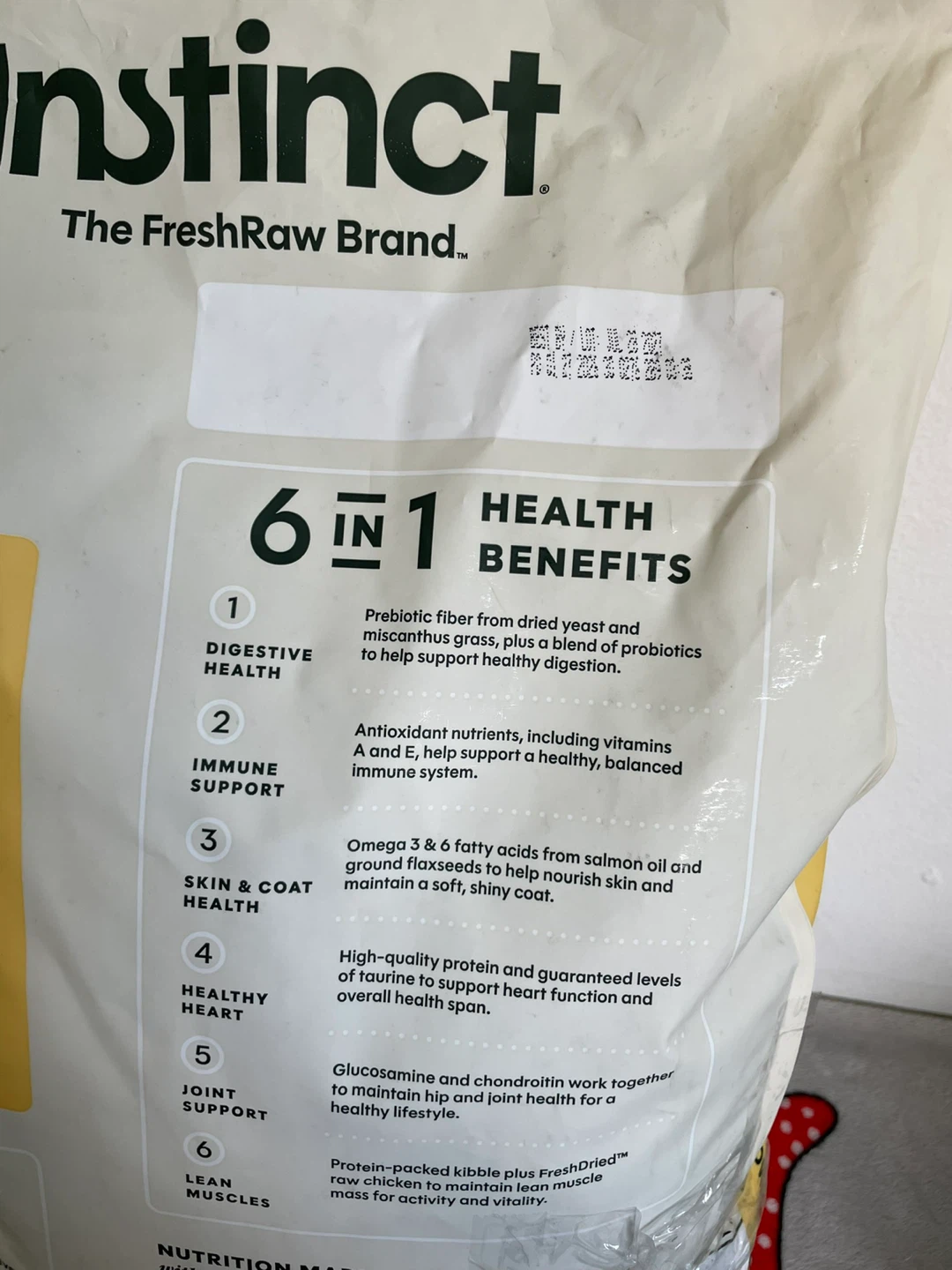 Brand New 20lbs Instinct Dog Food - photo 5