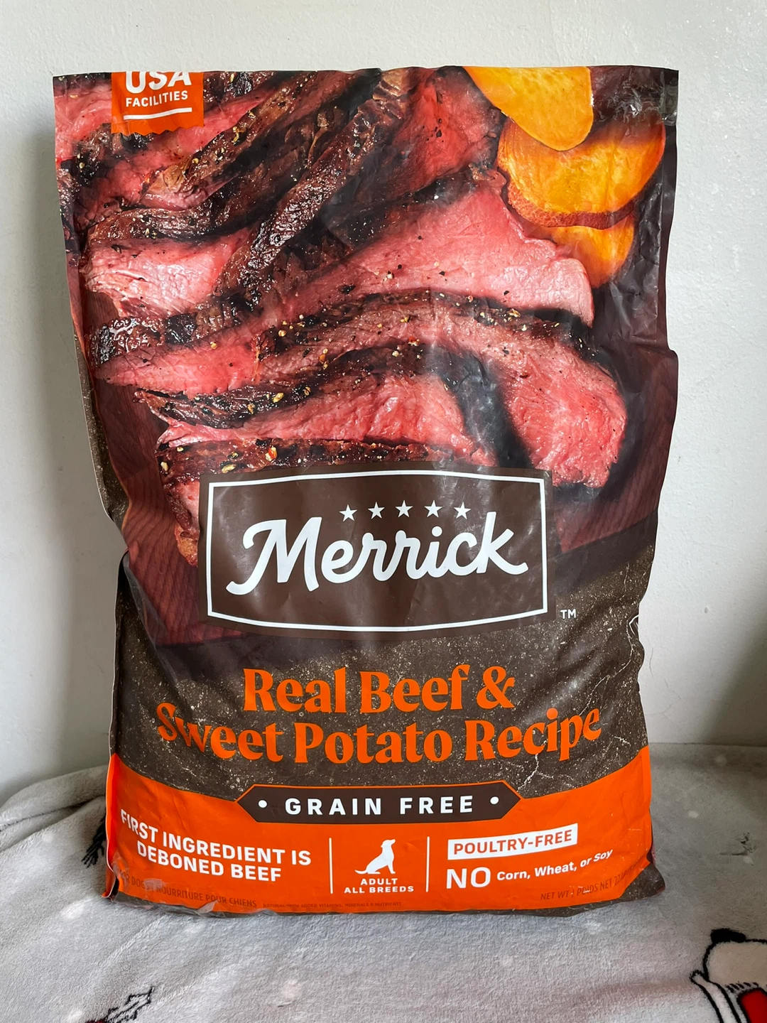 20lbs Merricks Dog Food (Chicken Free)