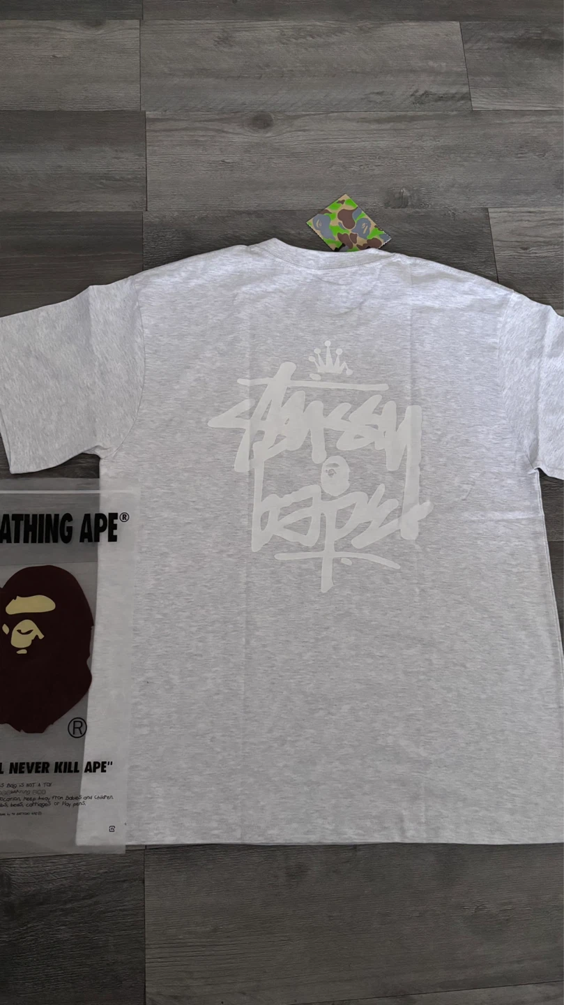 A Bathing Ape x Stussy T-Shirt - photo 2