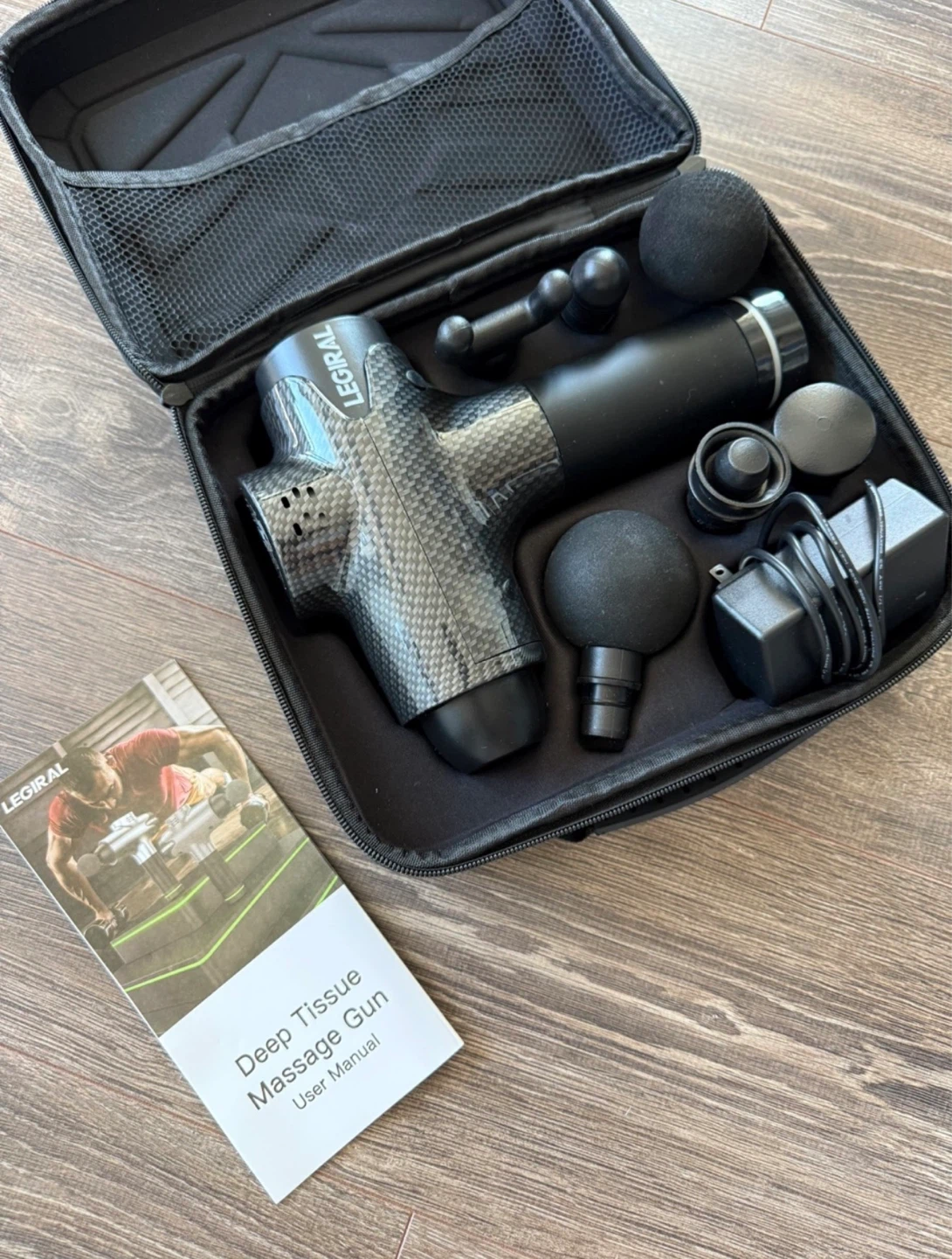 ⚽️Legiral Deep Tissue Massage Gun with Case