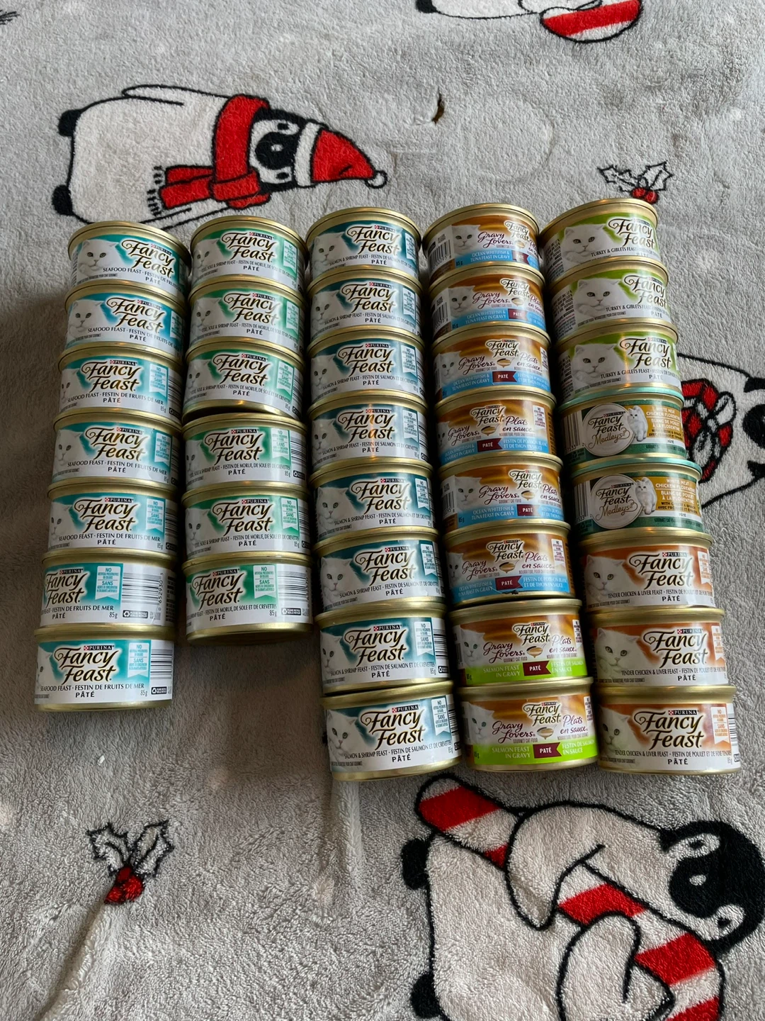 37 Cans Fancy Feast Wet Cat Food Lot-Pate