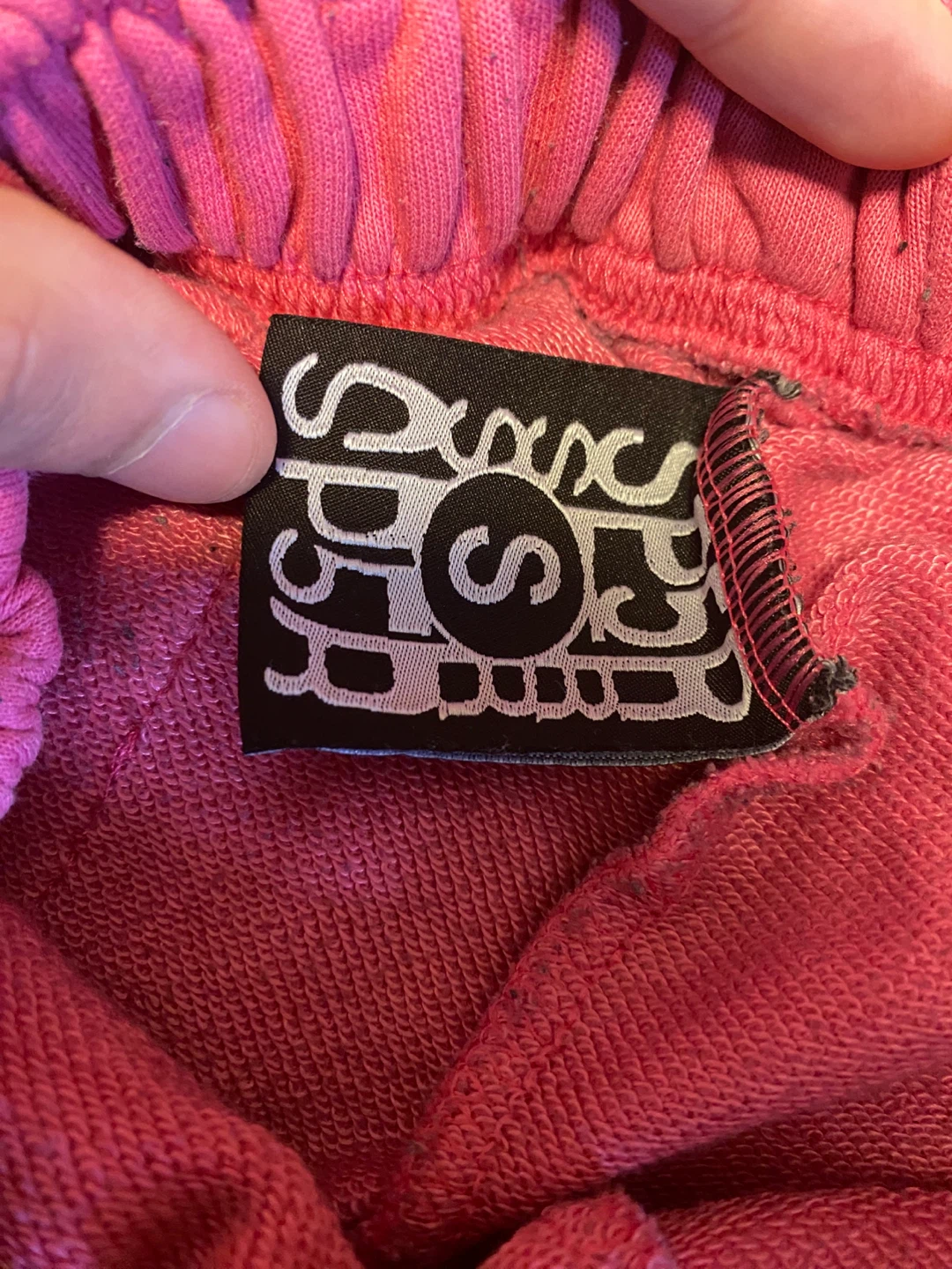 Pink Sp5der "Nevermind the Spider, Here's the Slime" Sweatpants - photo 5