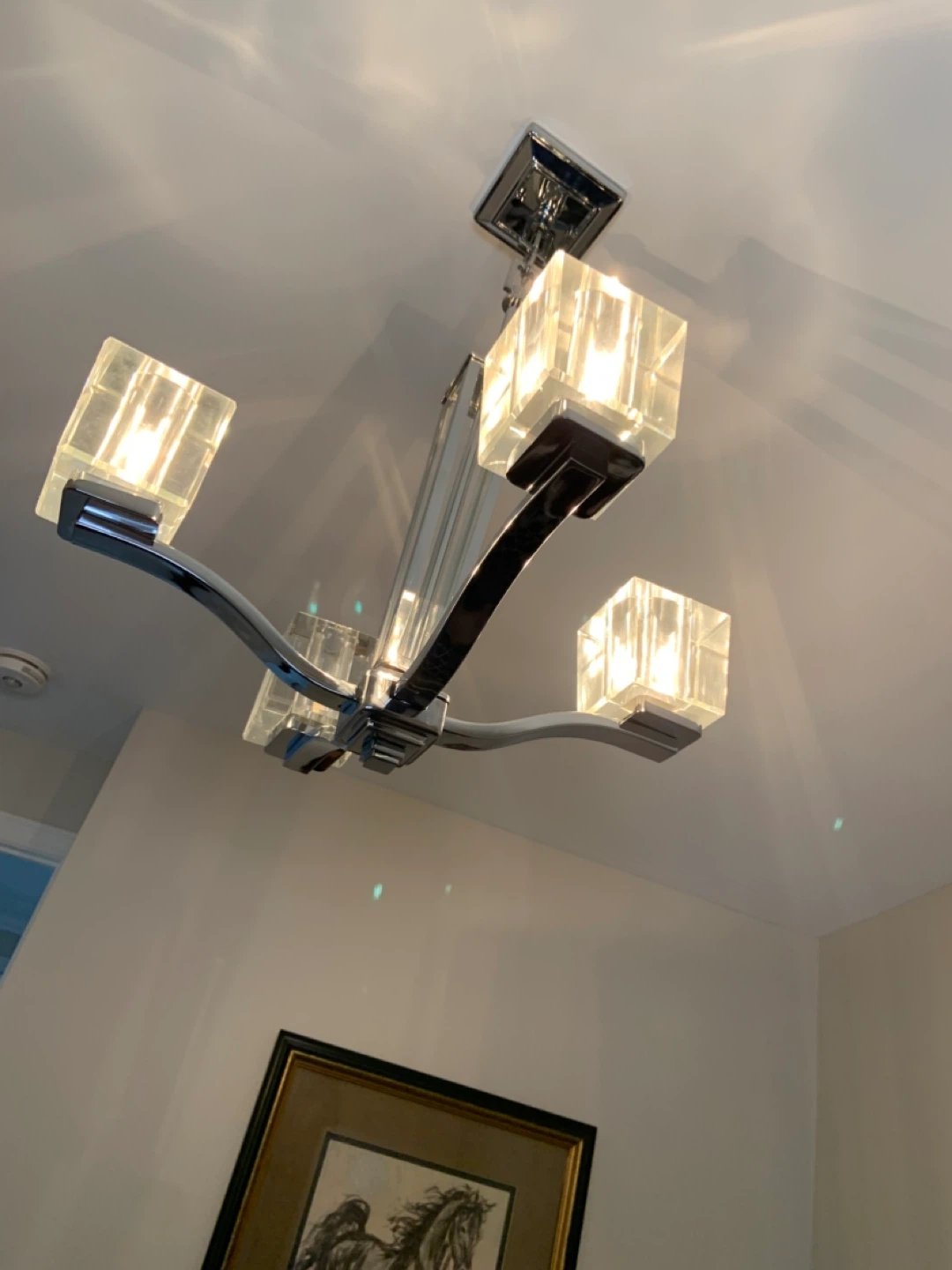 Modern 4-Light Chandelier - photo 2