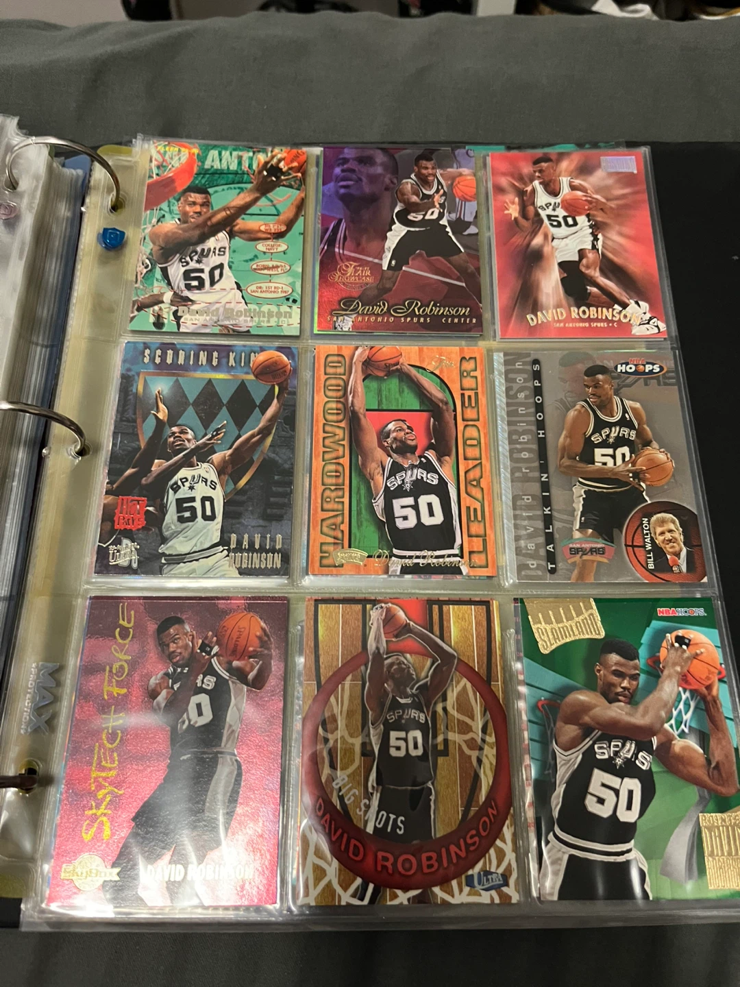 David Robinson San Antonio Spurs Basketball Cards - photo 4
