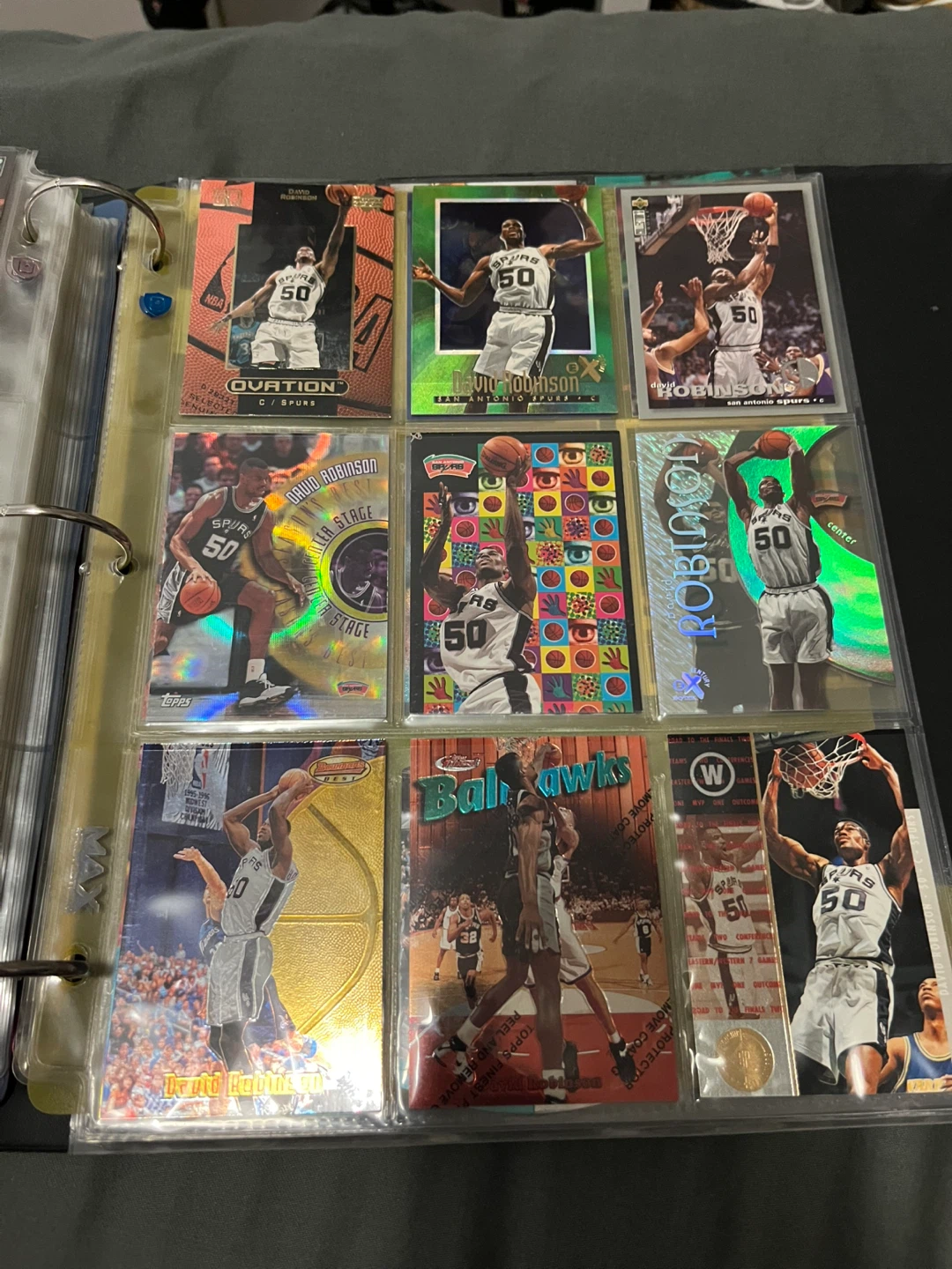 David Robinson San Antonio Spurs Basketball Cards - photo 2