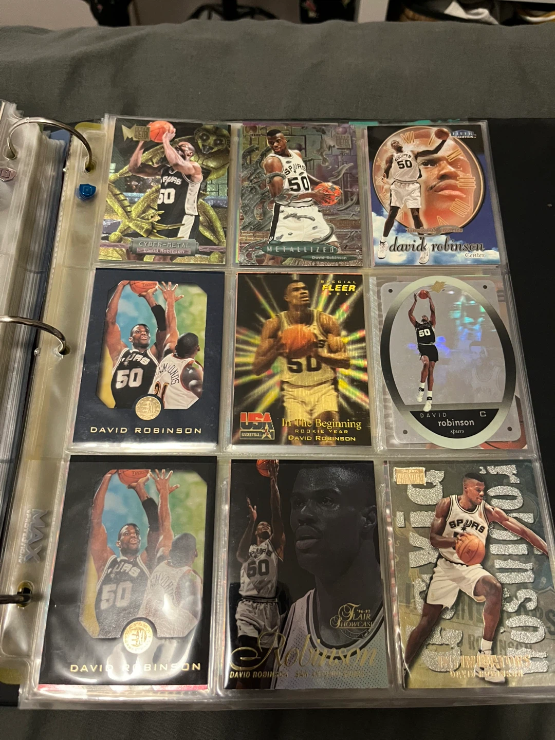 David Robinson San Antonio Spurs Basketball Cards - photo 3