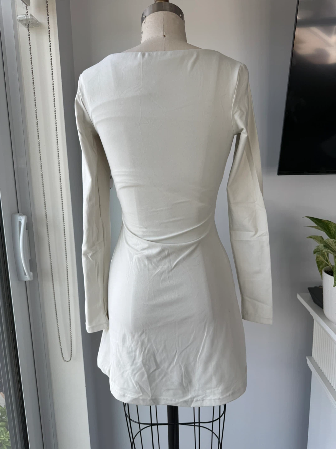 ⚽️Long Sleeve Mini Dress with shorts size xs - photo 2