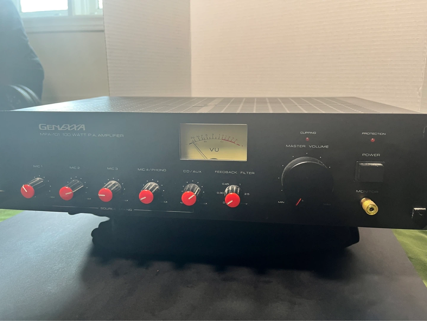 Genexxa MPA-101 100 Watt P.A. Amplifier