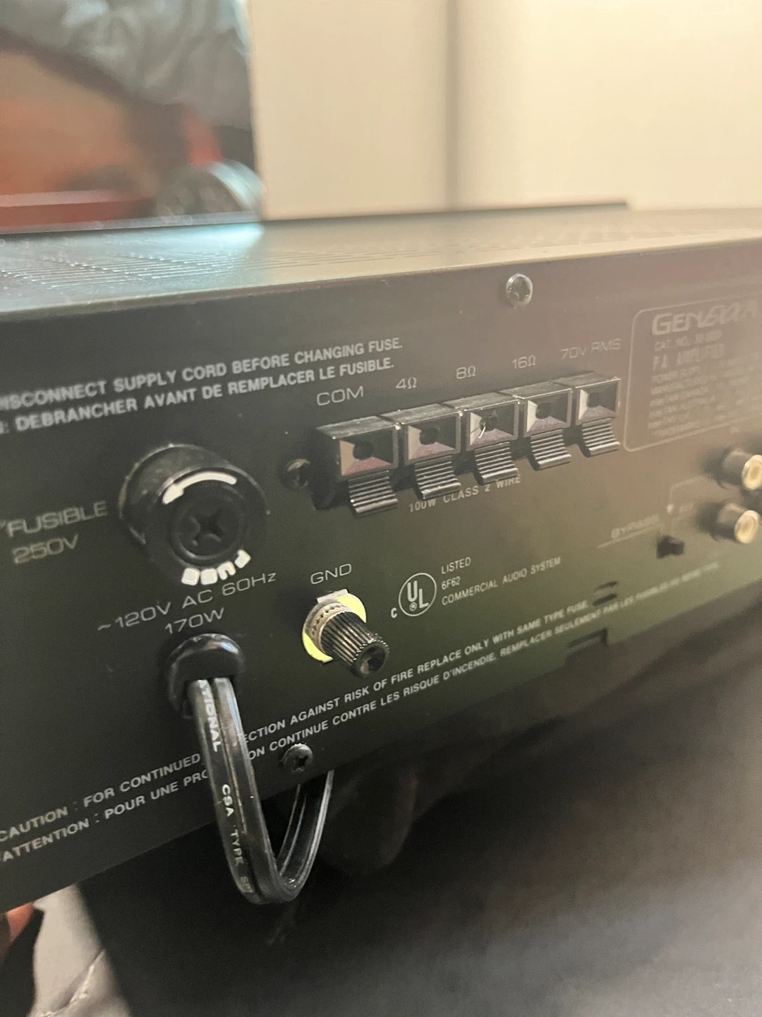 Genexxa MPA-101 100 Watt P.A. Amplifier - photo 4