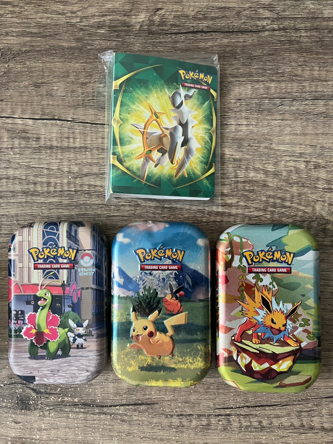 Pokemon - Empty Tins & Mini Portfolio⚽️