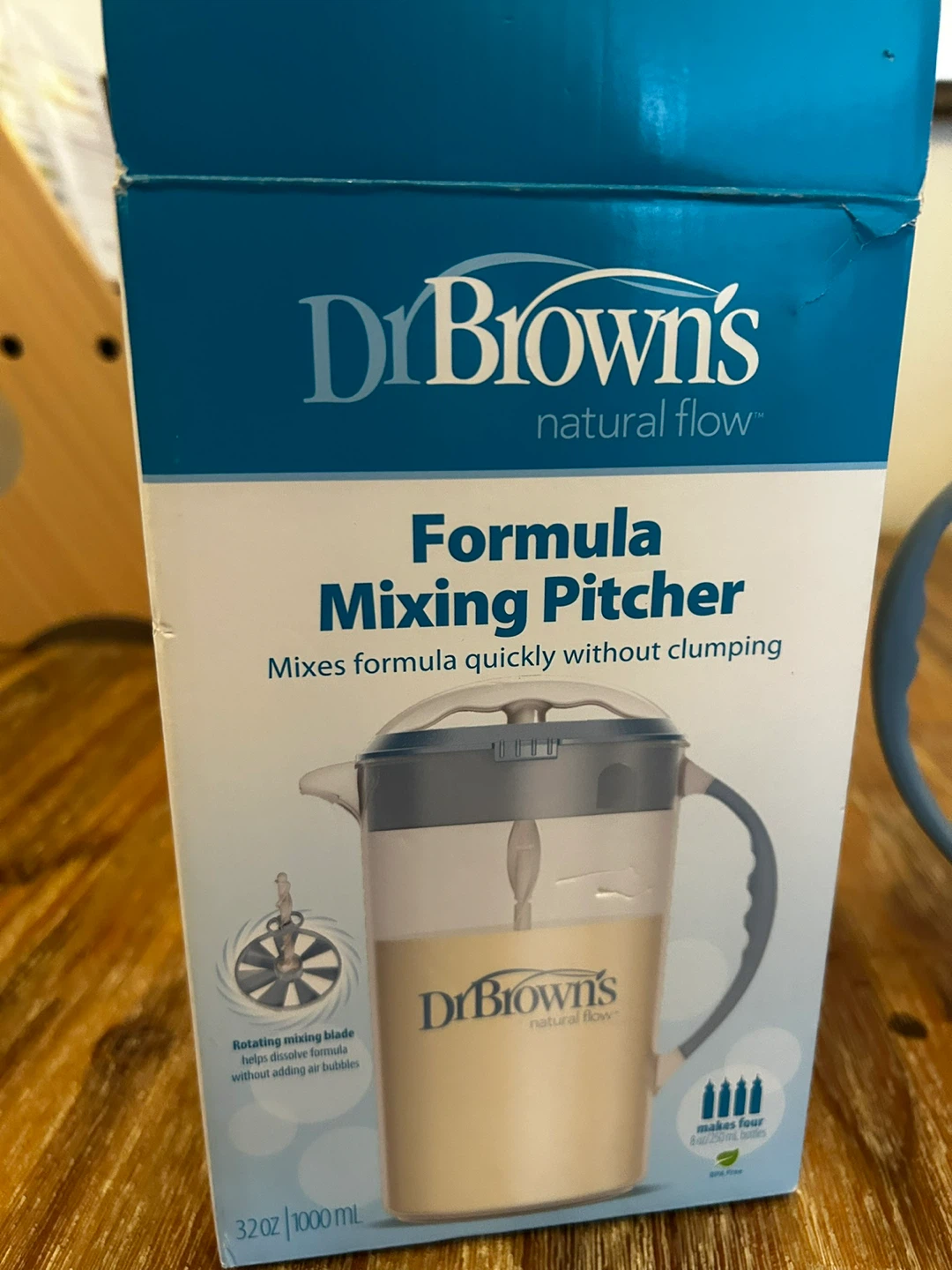 Dr. Brown's Natural Flow Formula Mixing Pitcher 32 oz - photo 3