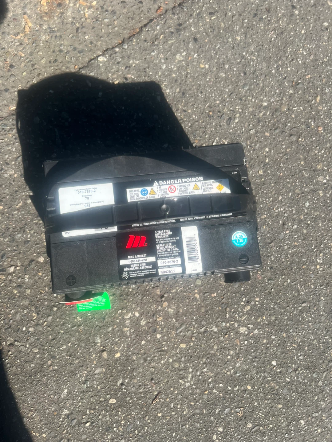 Car battery