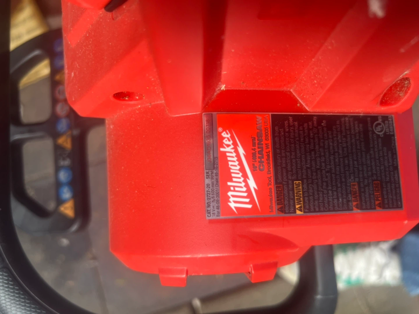 Milwaukee M18 FUEL Chainsaw - photo 4