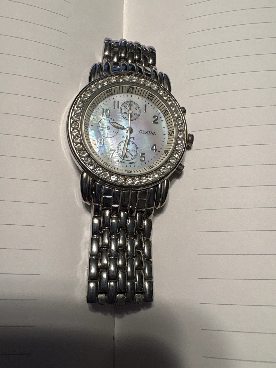 ⚽️Geneva Quartz Chronograph Watch