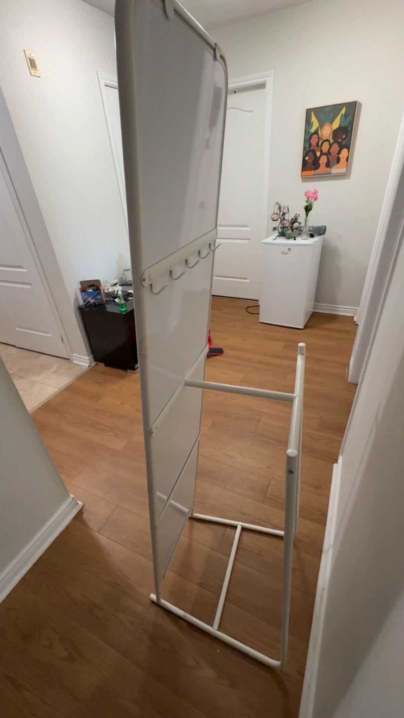 IKEA KNAPPER Standing Mirror - White - photo 3
