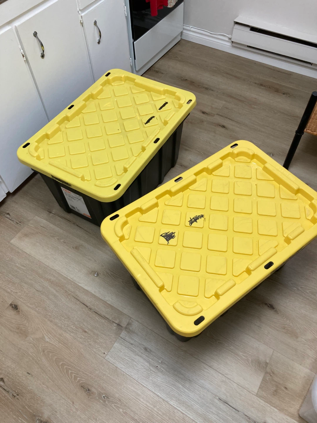 HDX 102 Liter Tough Tote Storage Bin