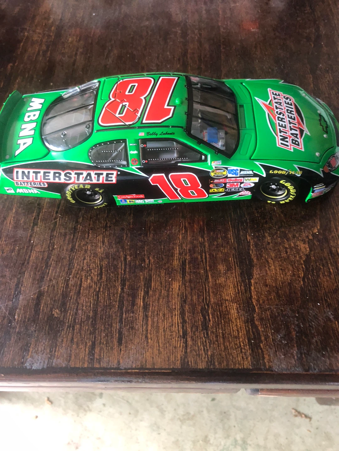 Action Racing Collectables #18 Interstate Batteries Stock Car