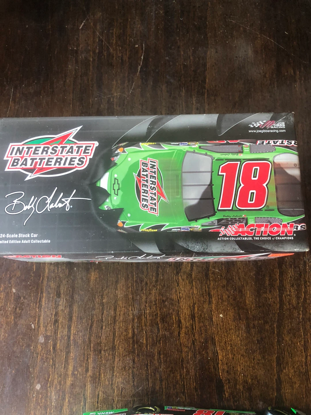 Action Racing Collectables #18 Interstate Batteries Stock Car - photo 3