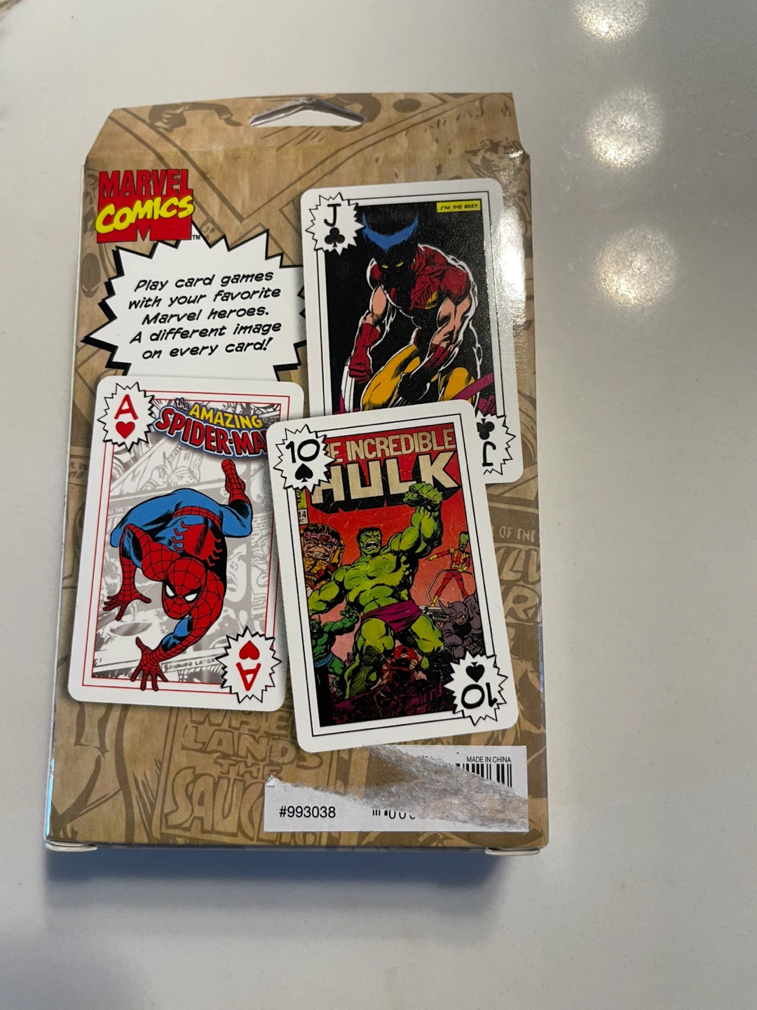 Marvel Comics Playing Cards - 54 Cards ⚽️ - photo 2