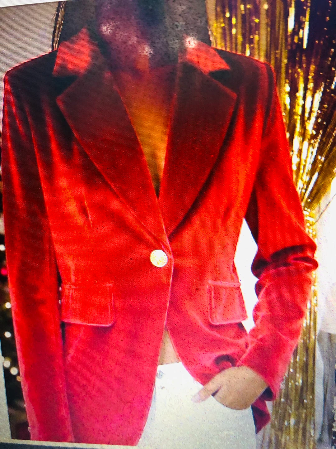 Velvet Blazer M/ L