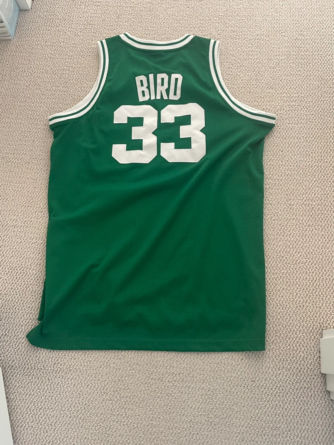 Reebok Larry Bird Boston Celtics Jersey #33 XL - photo 2