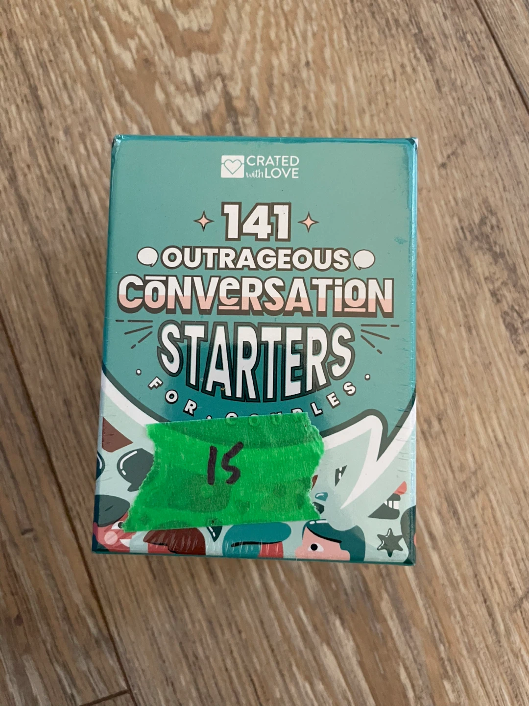 ⚽️Crated with Love Outrageous Conversation Starters Card Game