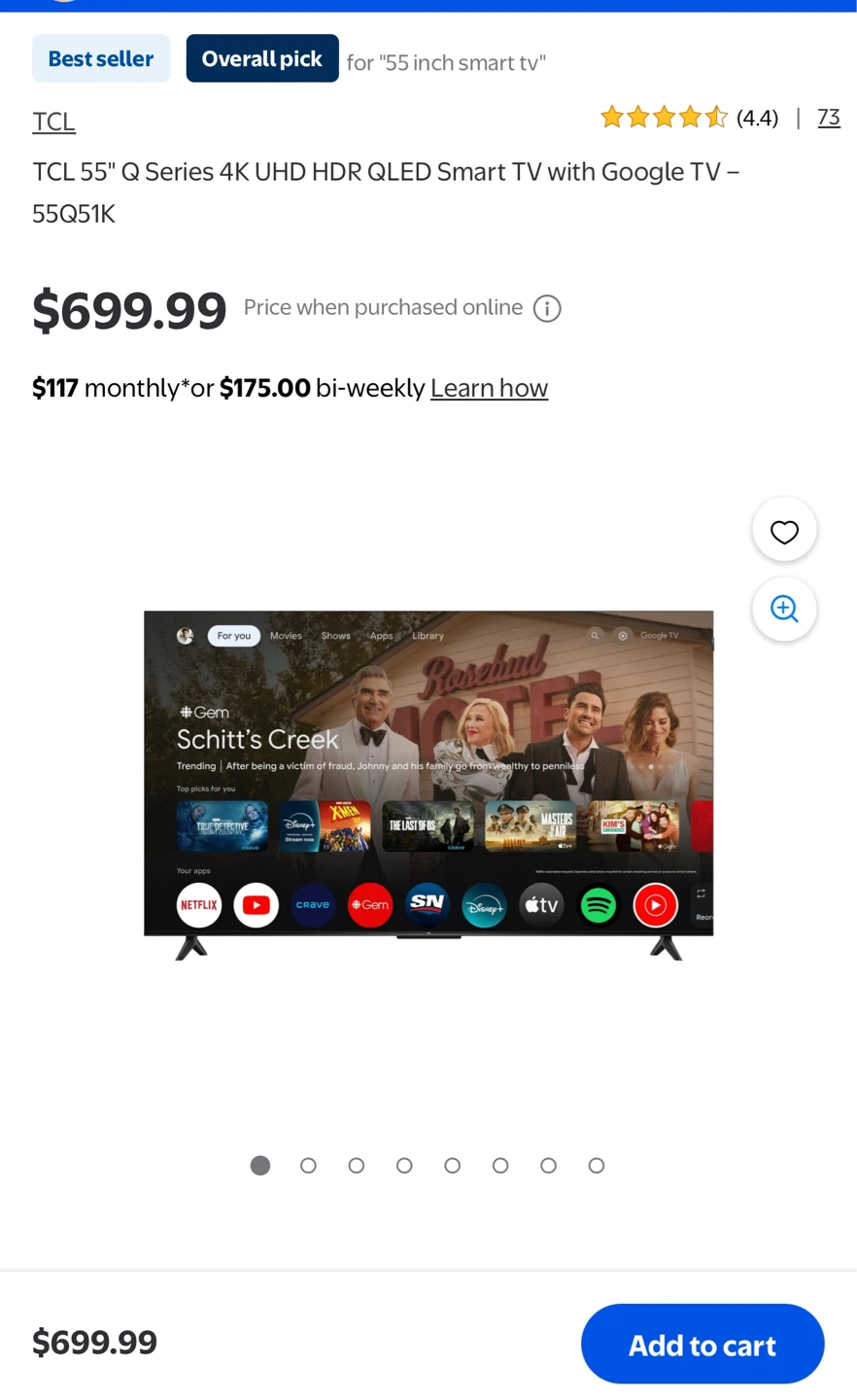 55” Smart TV - TCL - photo 2