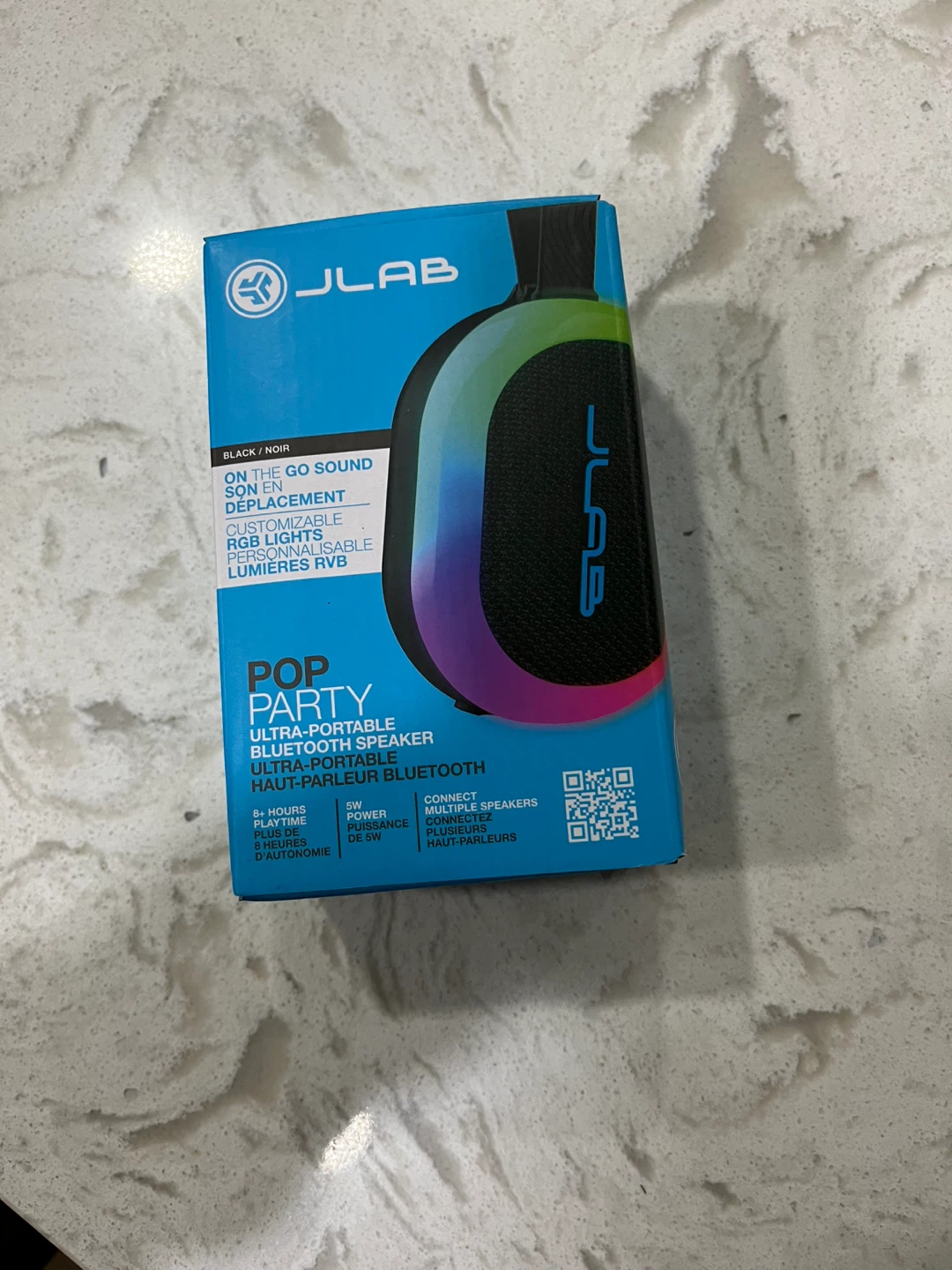 JLab Pop Party Ultra-Portable Bluetooth Speaker