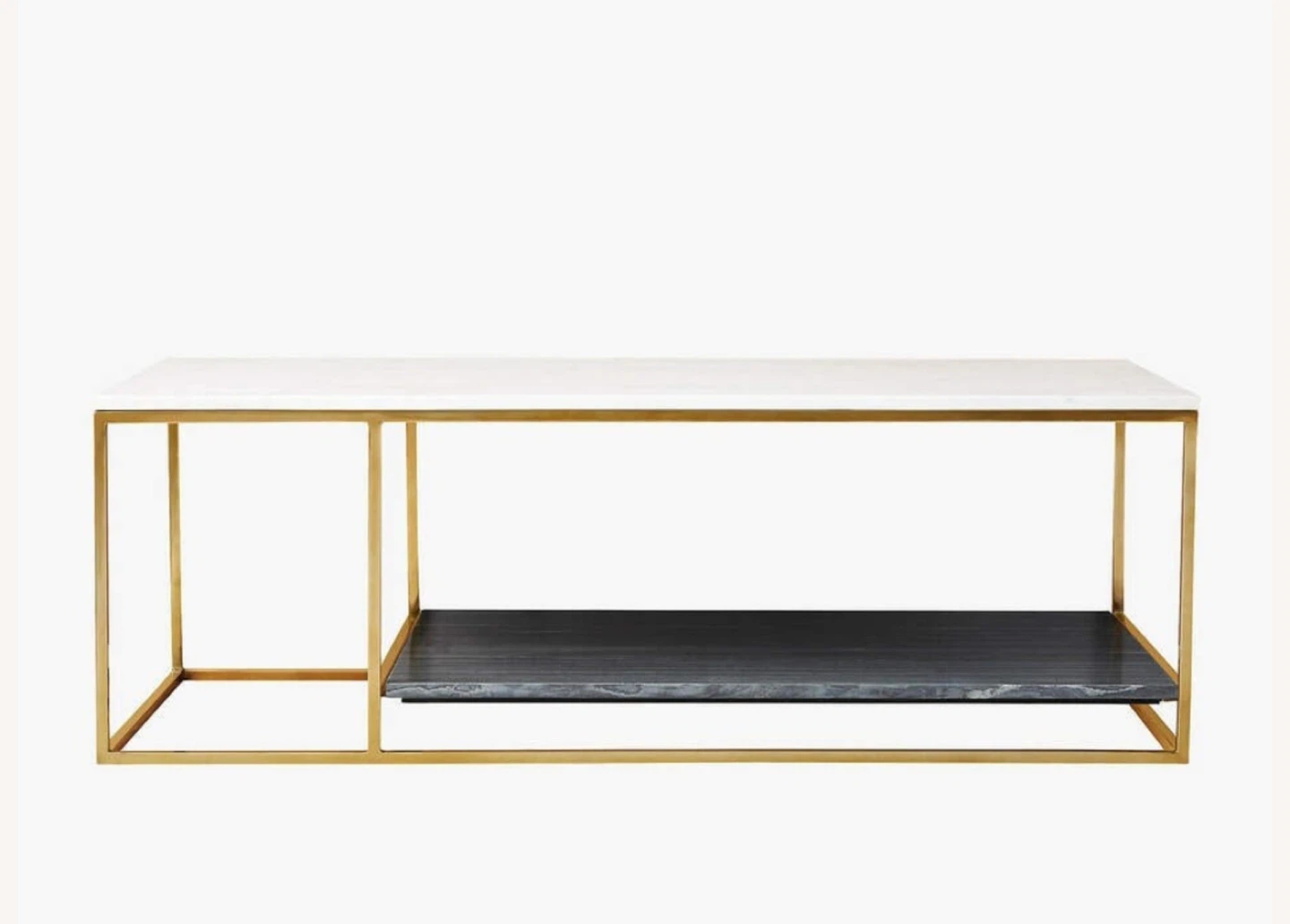 Modern Coffee Table with Marble Top - photo 2