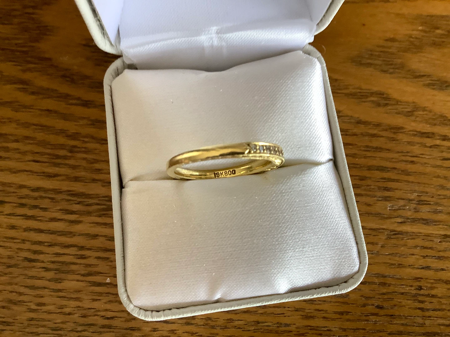 Scott Kay’s 19K 800 Y Gold Semi Eternity Band w 17 Diamonds 🐞 - photo 3