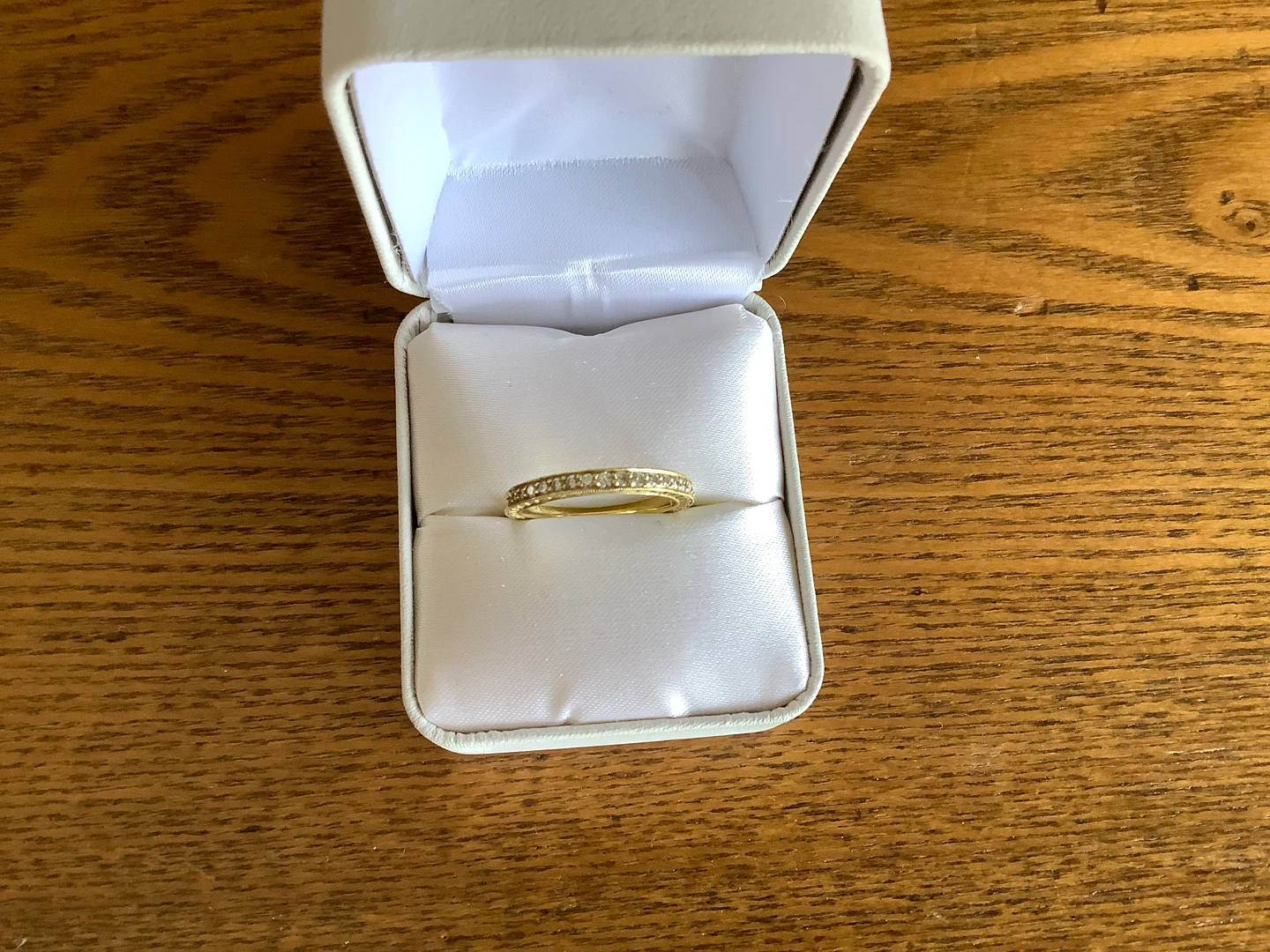 Scott Kay’s 19K 800 Y Gold Semi Eternity Band w 17 Diamonds 🐞 - photo 4