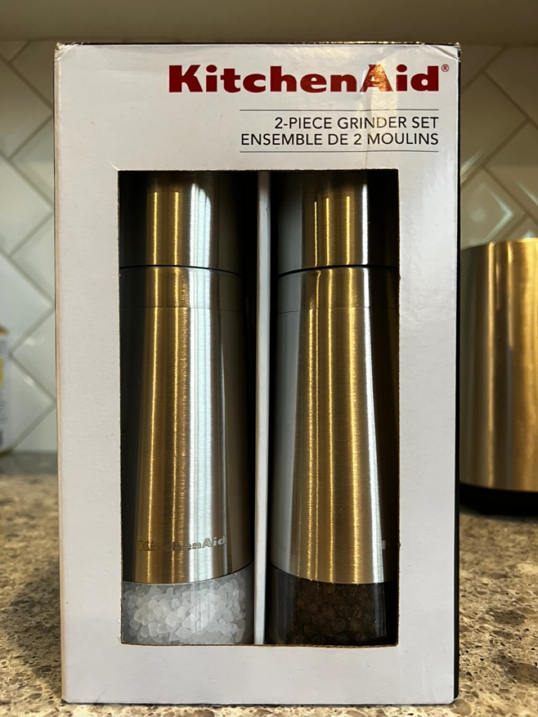 KitchenAid salt & pepper grinder set ⚽