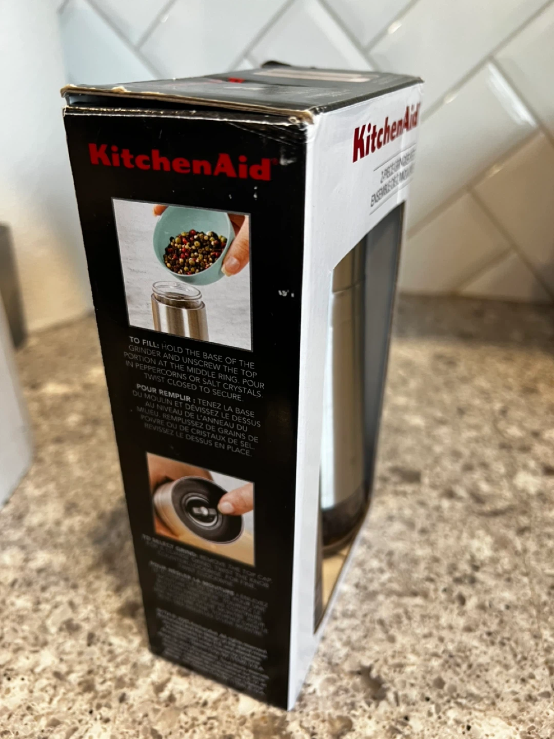 KitchenAid salt & pepper grinder set ⚽ - photo 4