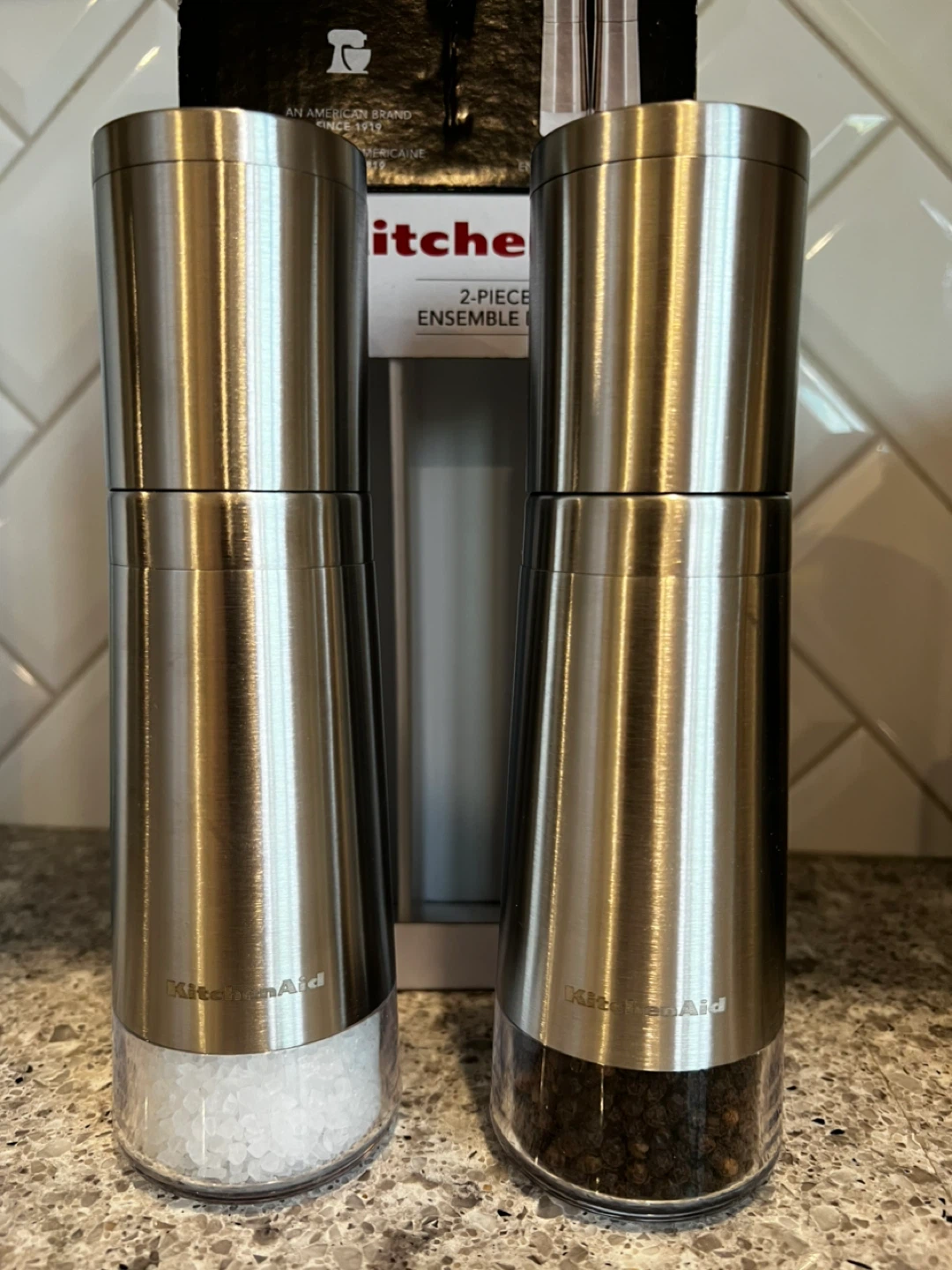KitchenAid salt & pepper grinder set ⚽ - photo 3