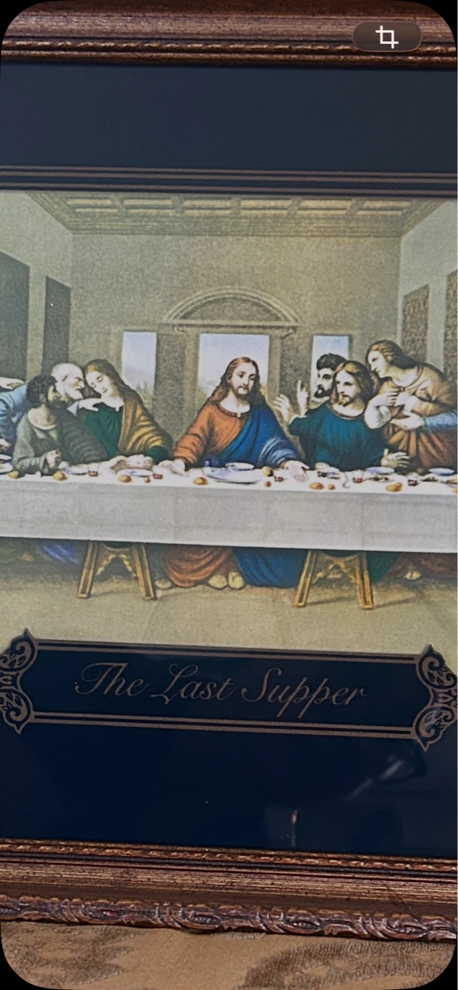 Framed "The Last Supper" Print - photo 2