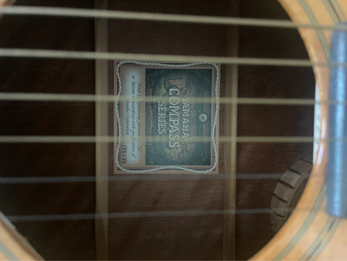 Yamaha CPX-5 YN (Natural Gloss) Compass Series - photo 4