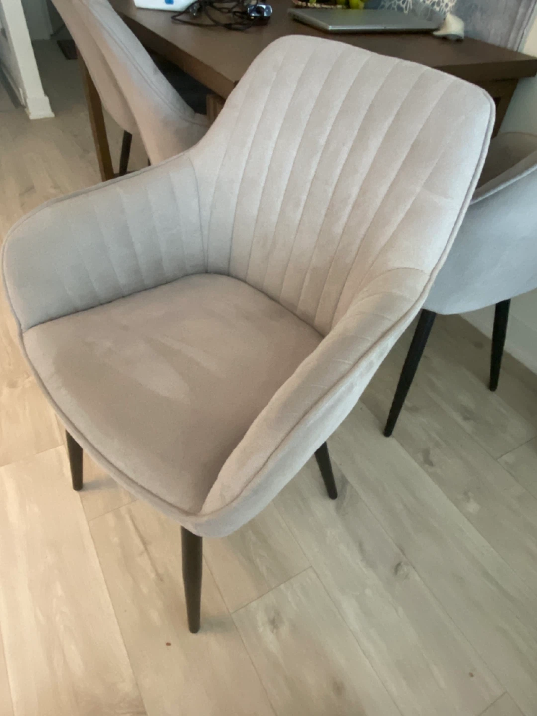 4  x Structube Medan Dining Chairs - photo 5