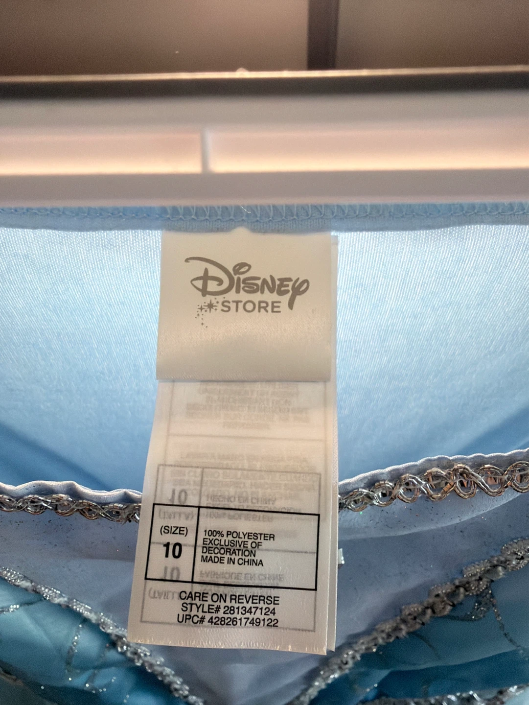 Disney Store Cinderella Dress Size 10 - photo 2