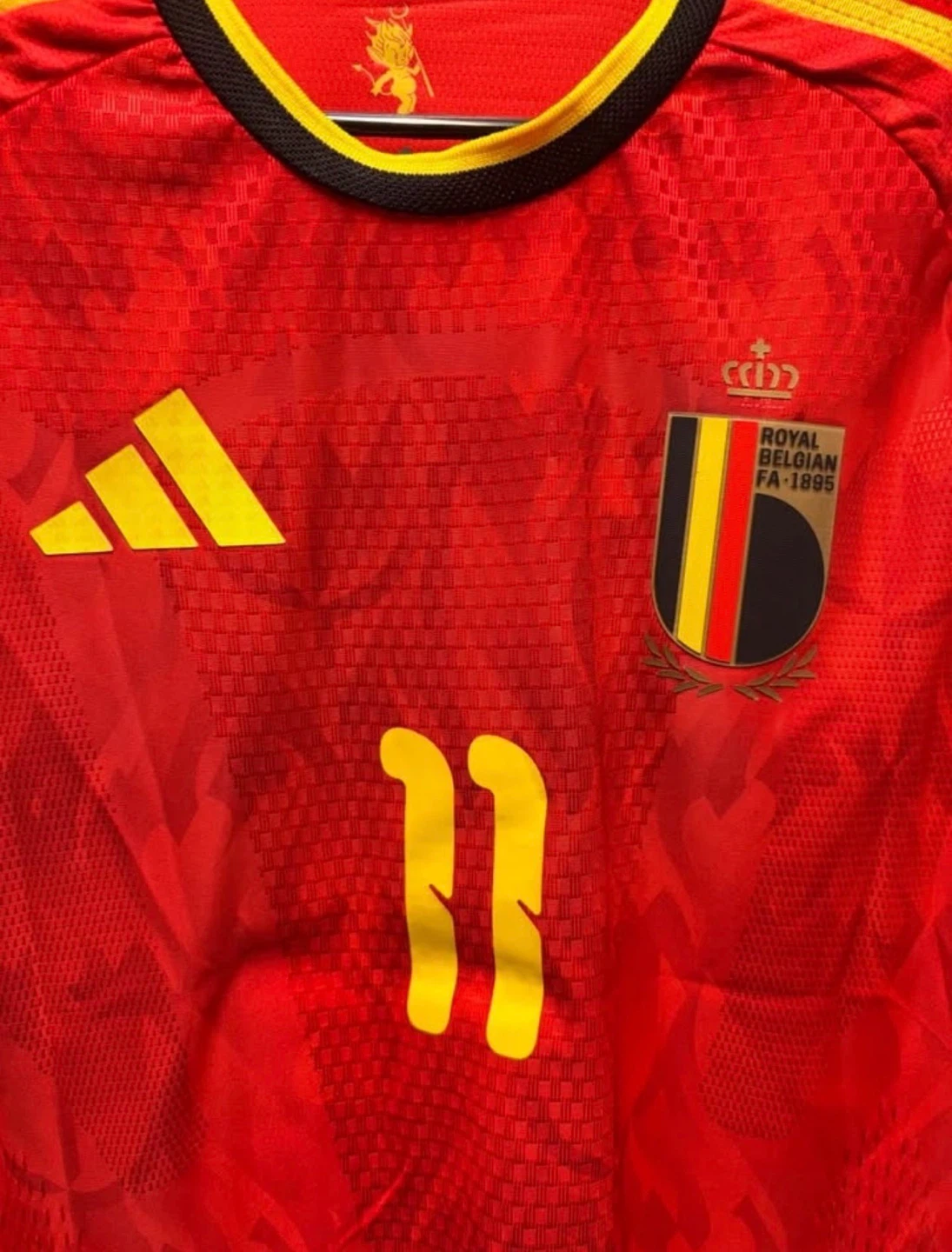 Belgium National Football Team Jersey #11