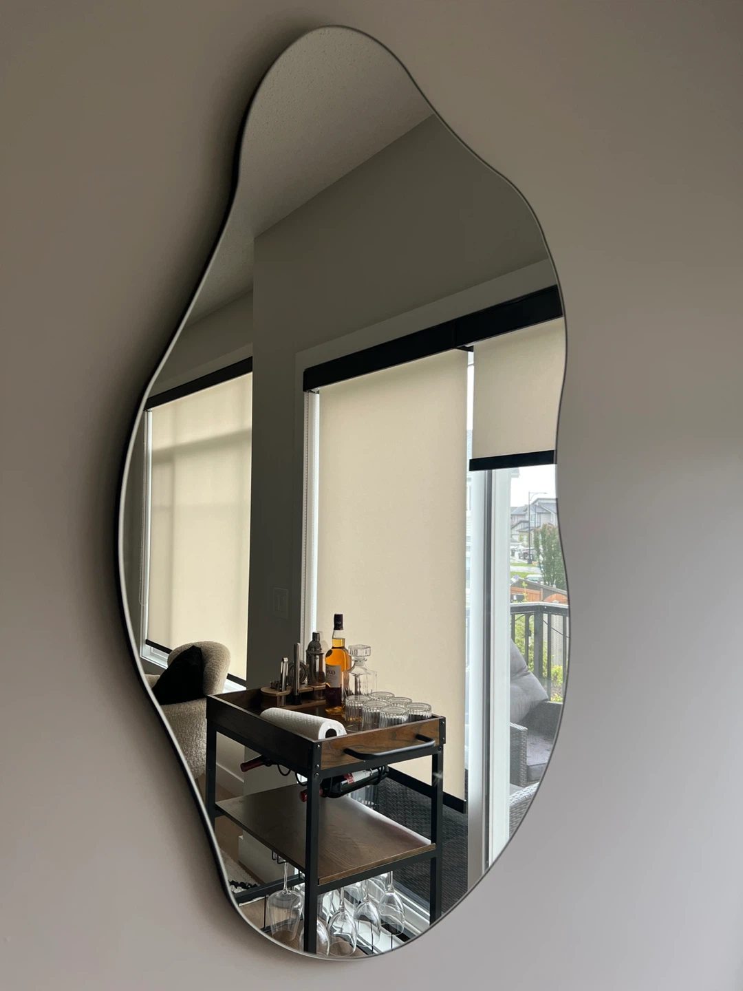 Organic Shape Mirror - photo 2