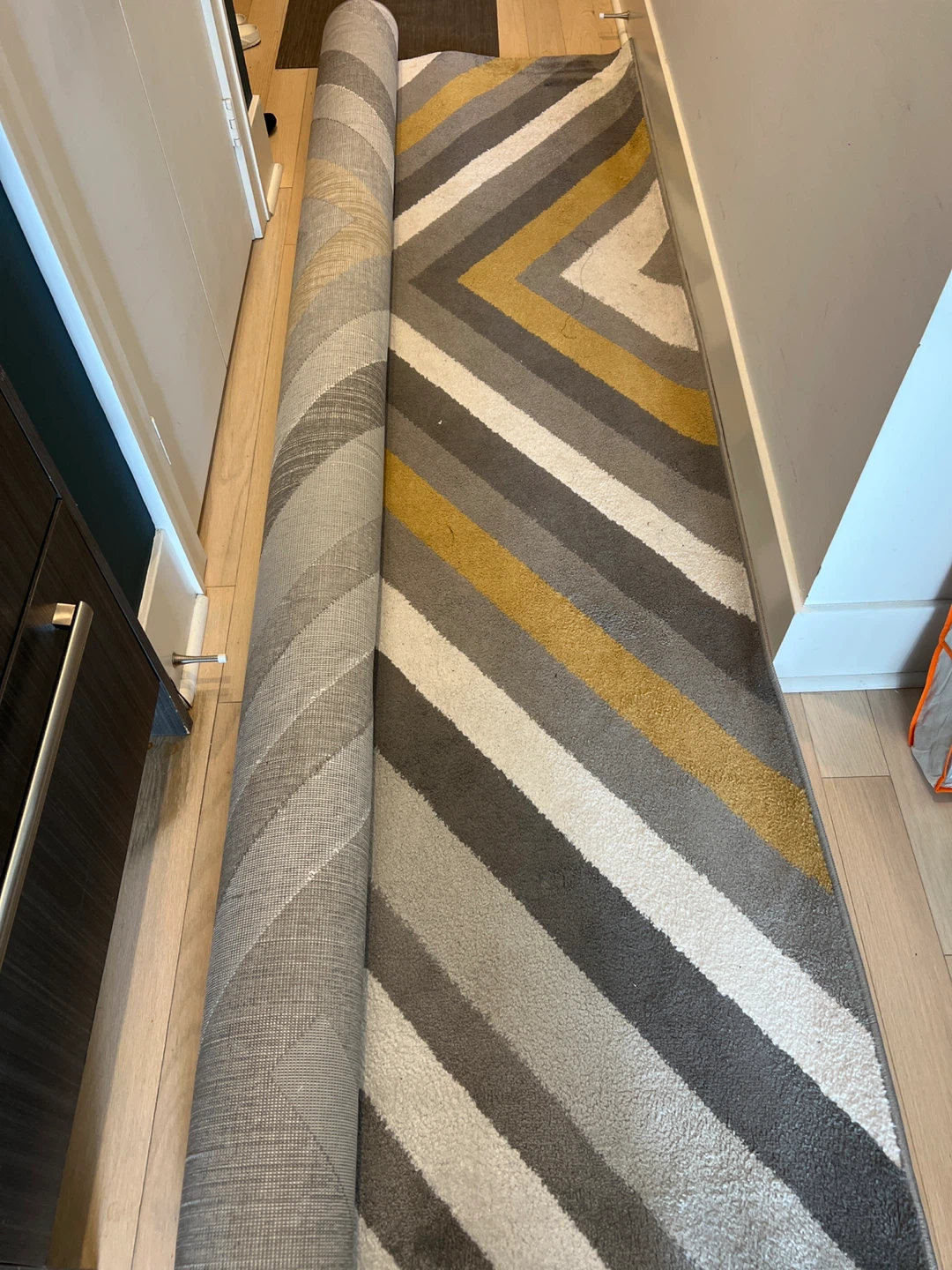 Xl  Rug - Grey, White, Yellow - photo 2