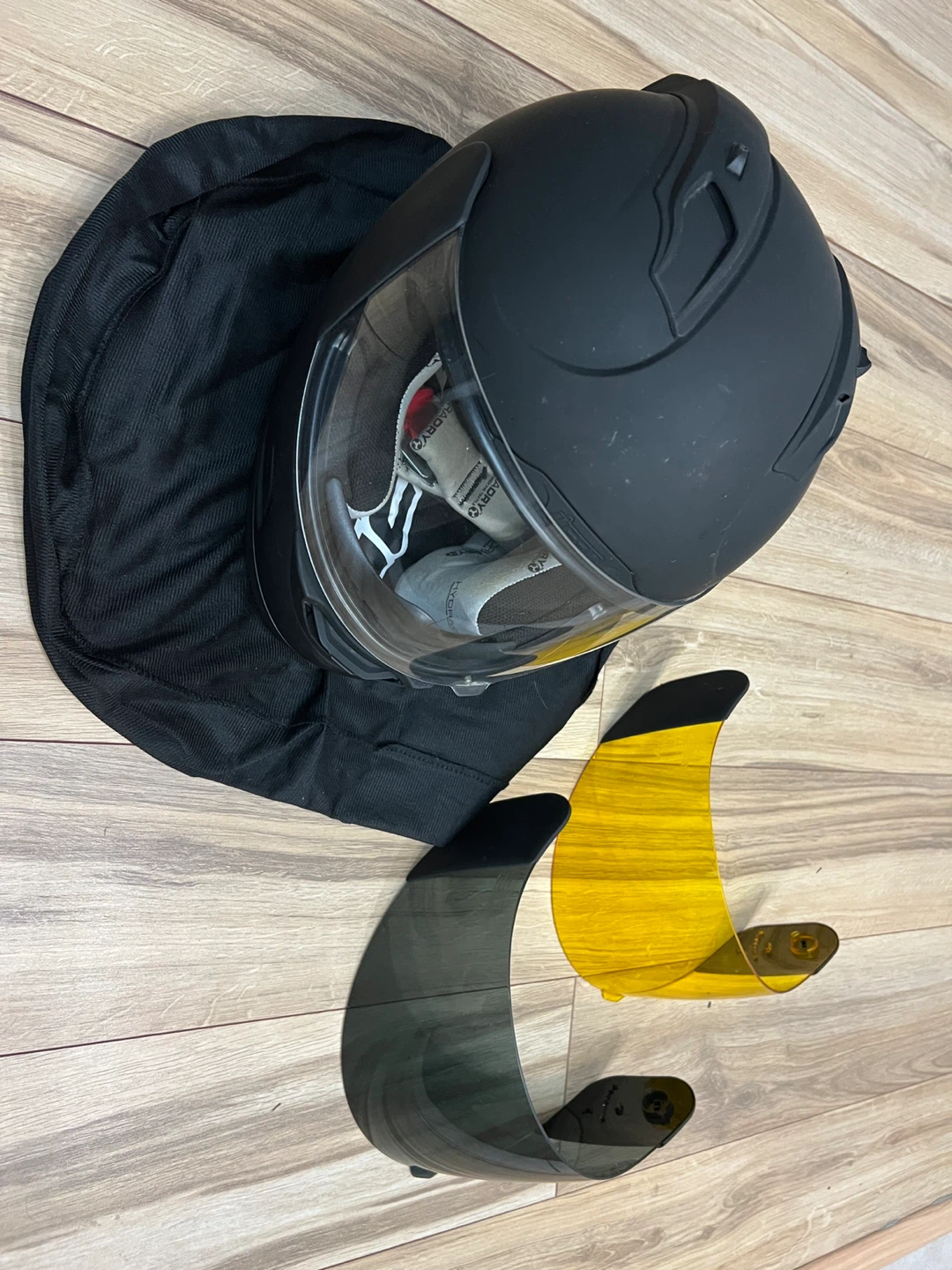 ICON Motorcycle Helmet - Matte Black - photo 4
