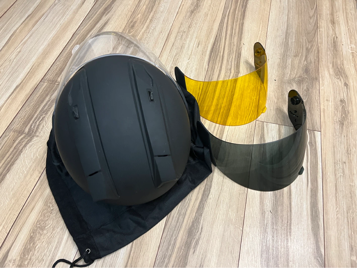 ICON Motorcycle Helmet - Matte Black - photo 3