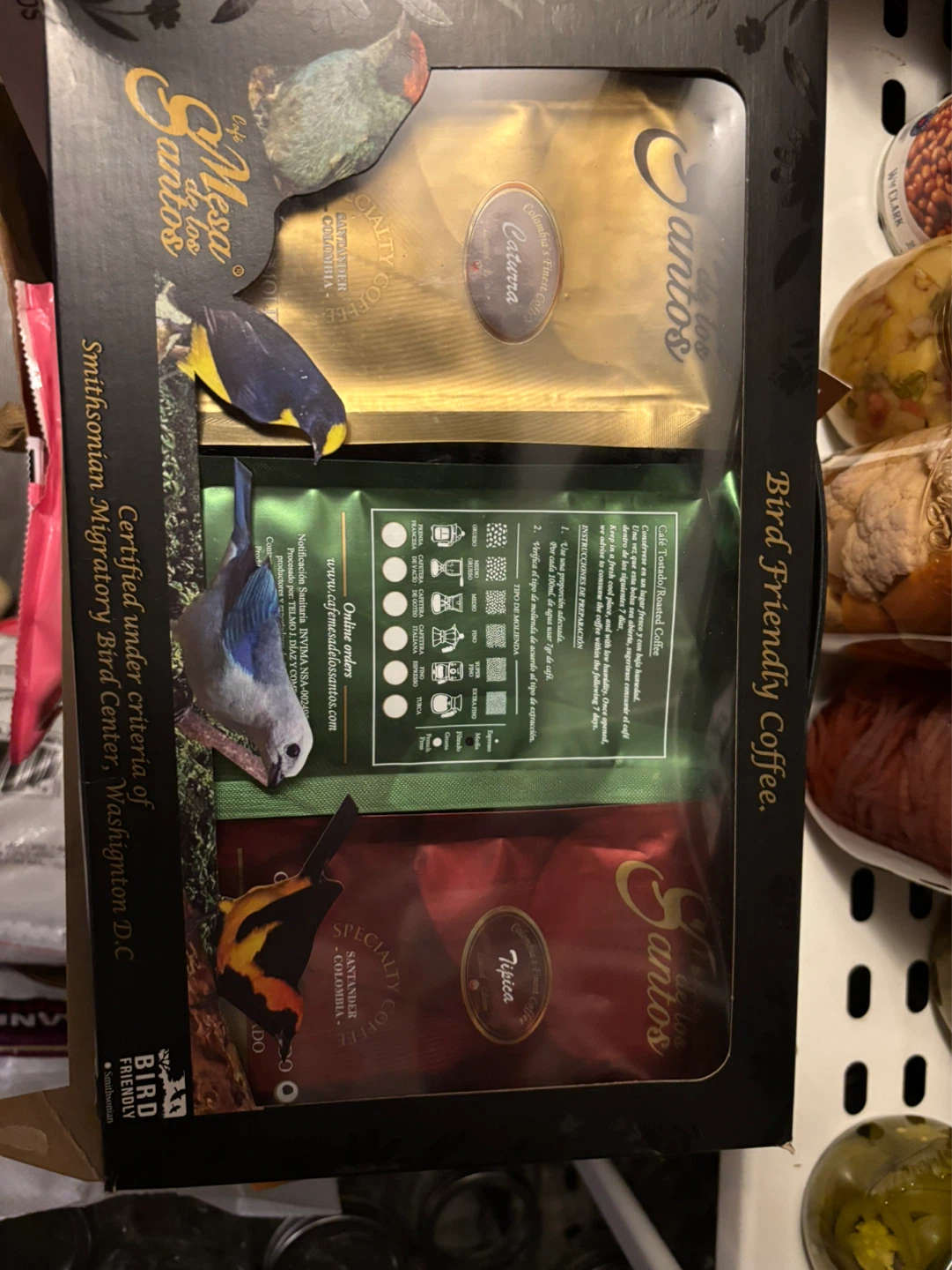 Café Santos Bird Friendly Roasted Coffee Gift Set