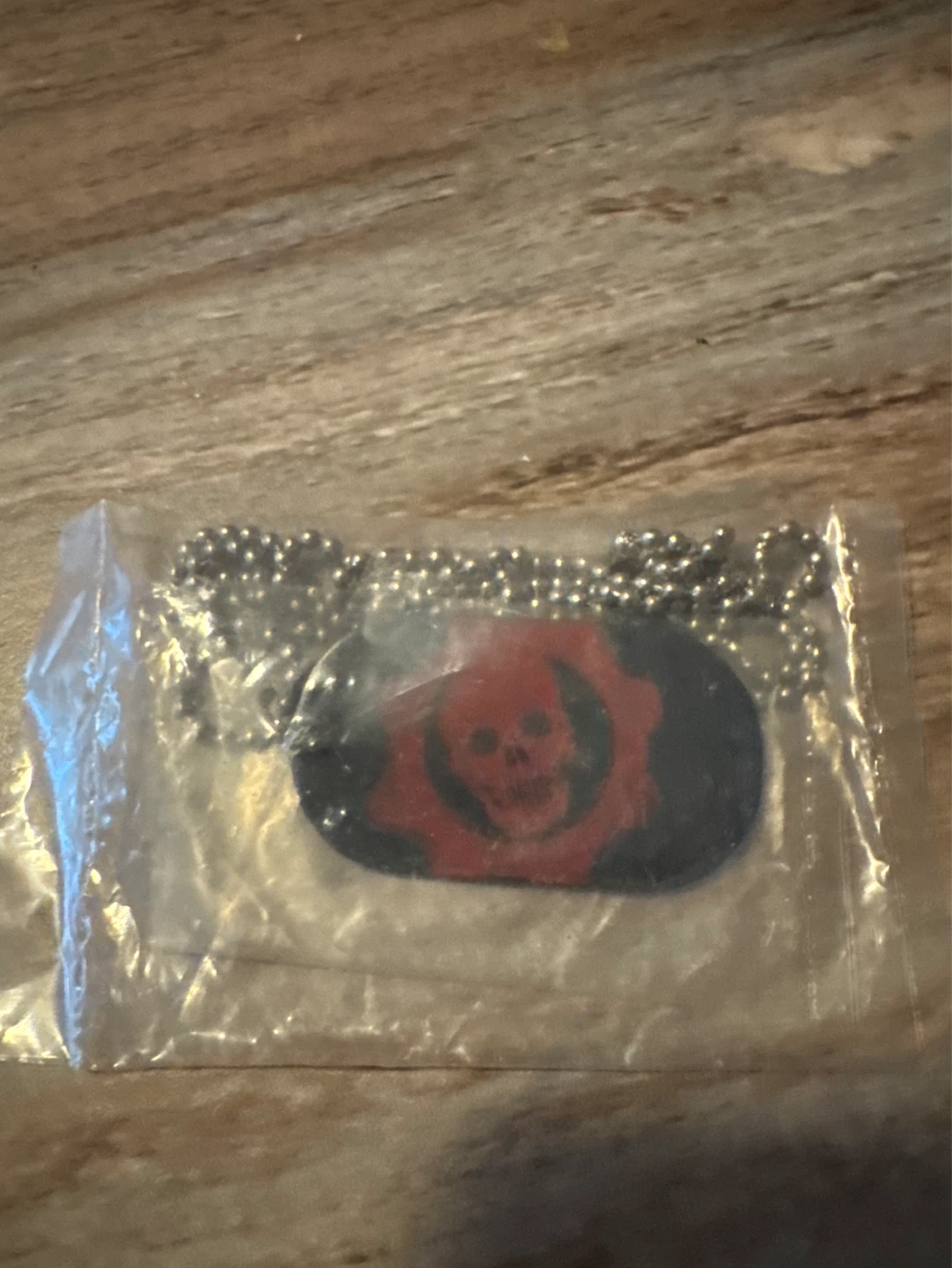 Gears of War Dog Tag Necklace ⚽️