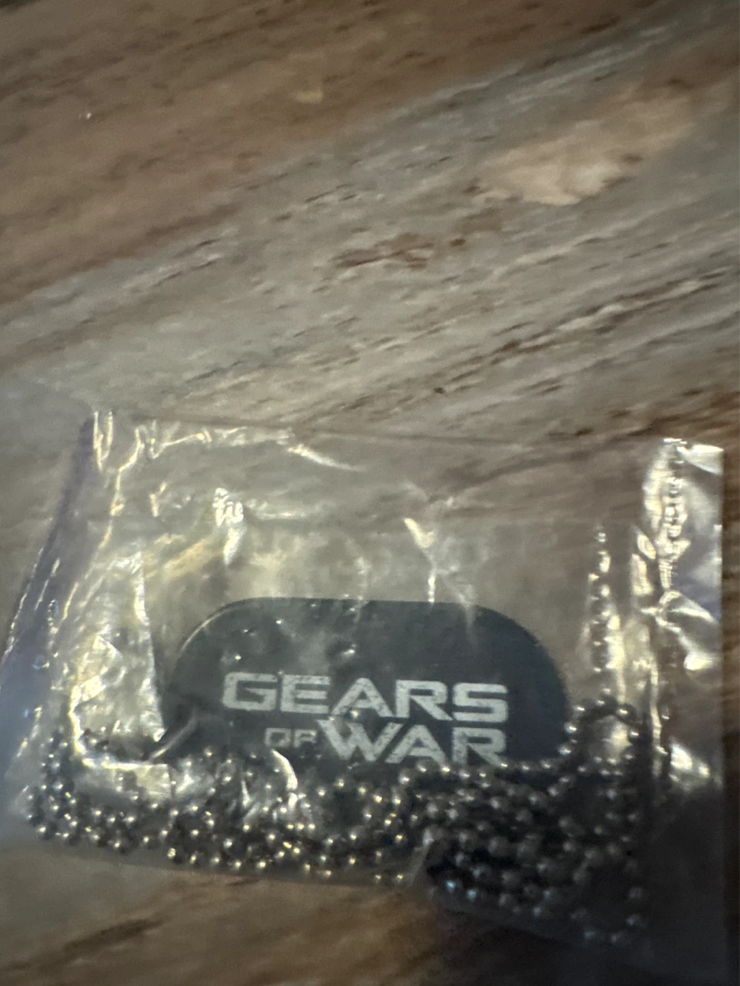 Gears of War Dog Tag Necklace ⚽️ - photo 2