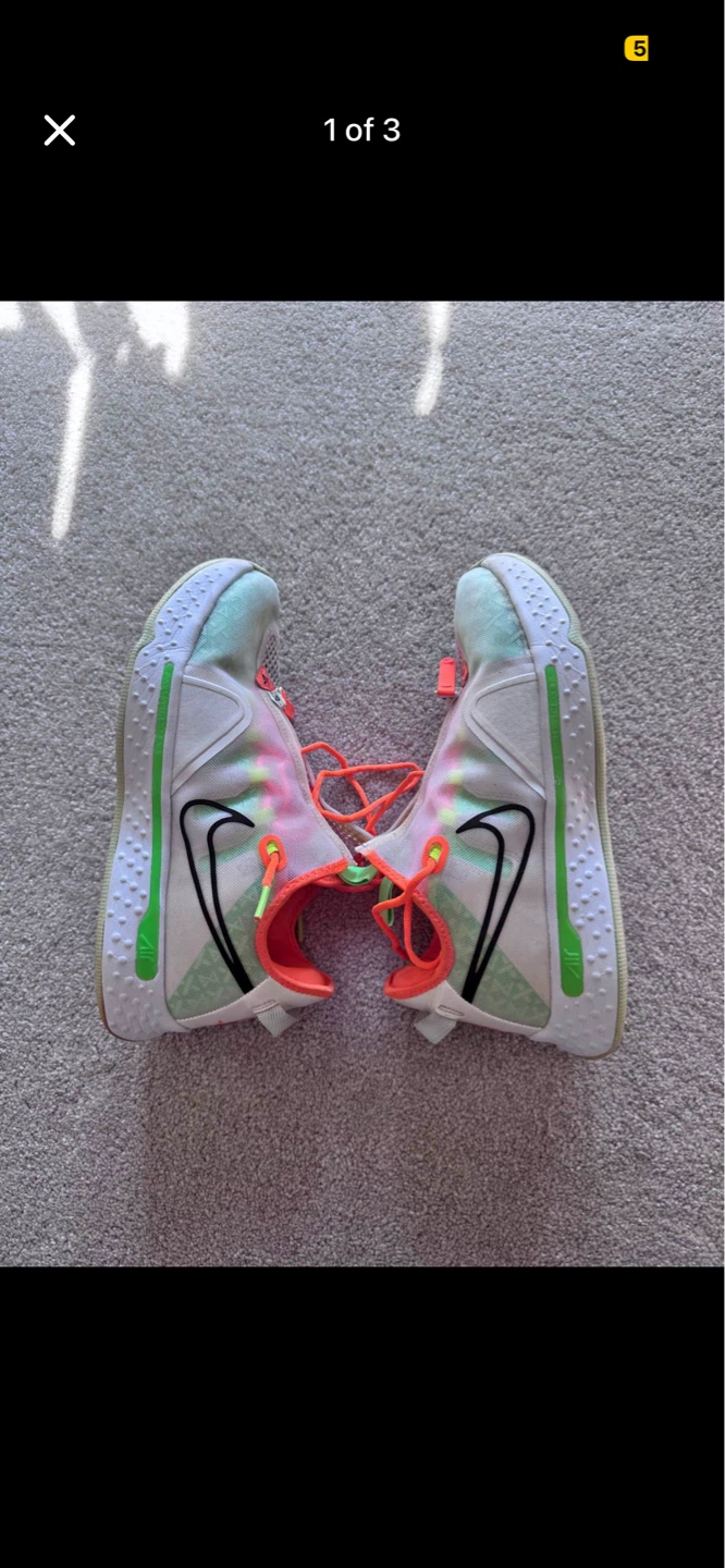 Gatorade x Nike PG 4 size 10