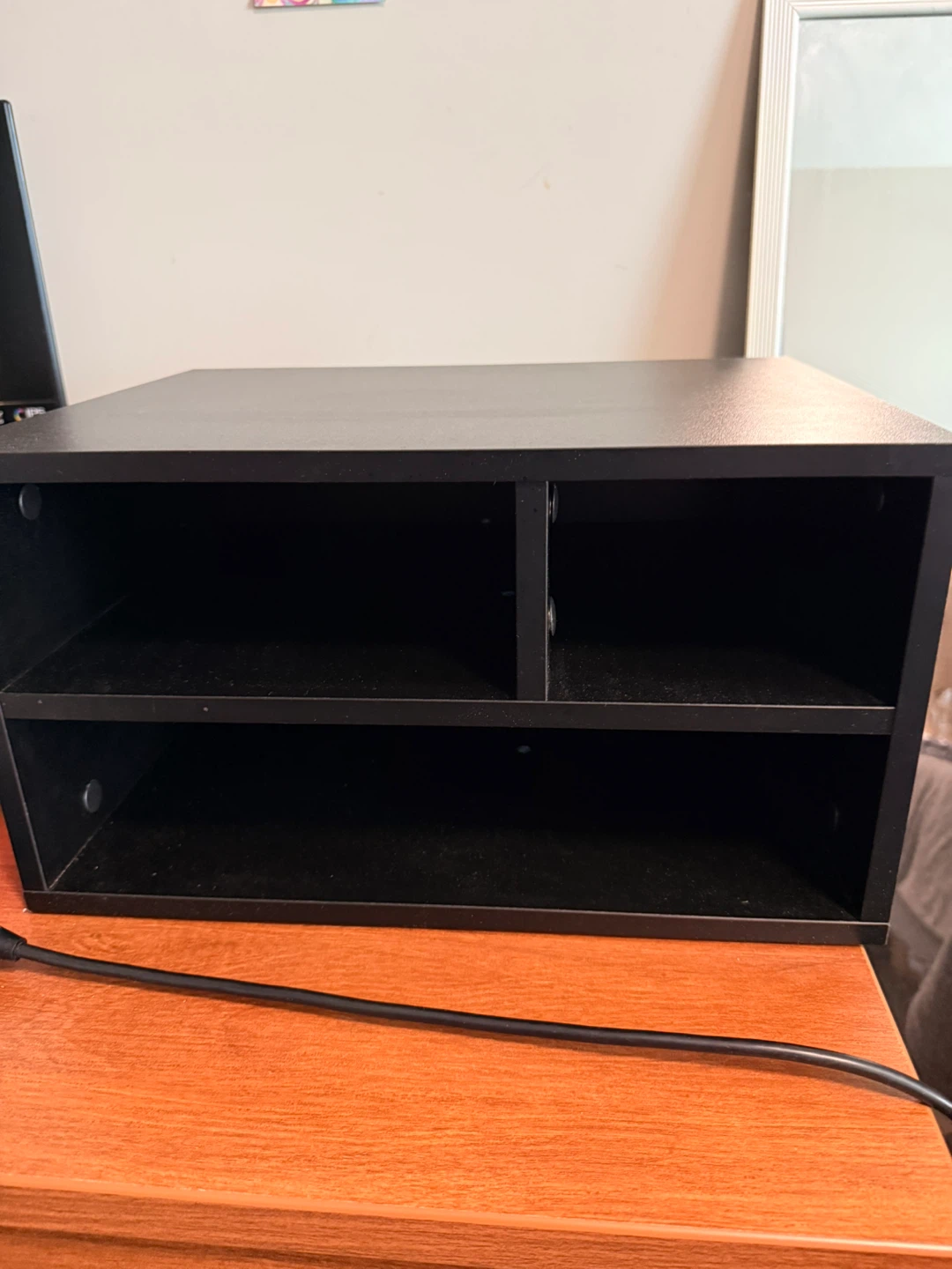 Black Desktop Organizer Shelf - photo 2